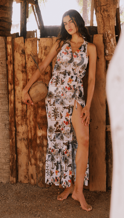 Salida Vestido Tropicana, Colección ODISEA - Bari, los mejores trajes de baño y Bikinis. Diseño y tecnología juntos.