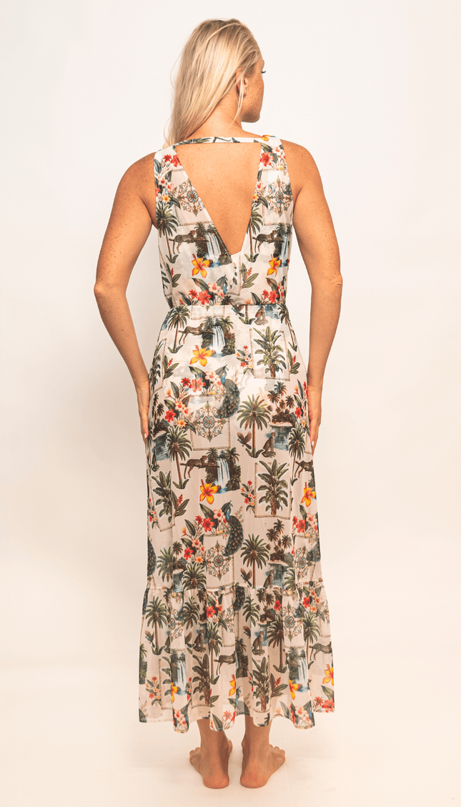 Salida Vestido Tropicana, Colección ODISEA - Bari, los mejores trajes de baño y Bikinis. Diseño y tecnología juntos.