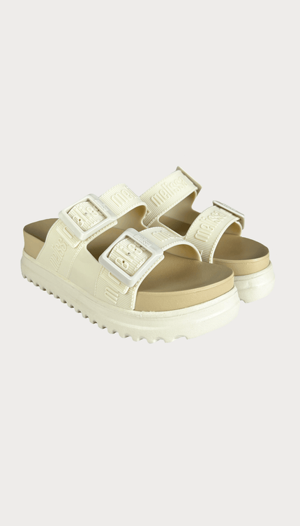 Sandalias Melissa Beige Plataforma - Bari, los mejores trajes de baño y Bikinis. Diseño y tecnología juntos.