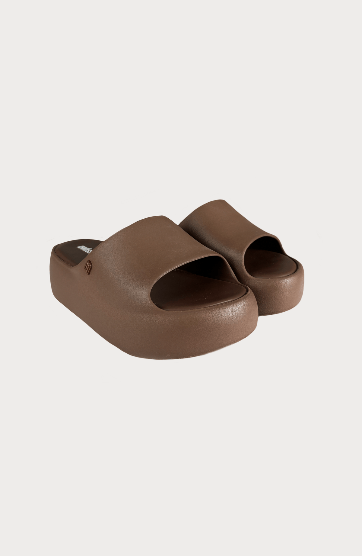 Sandalias Melissa Café Plataforma - Bari, los mejores trajes de baño y Bikinis. Diseño y tecnología juntos.