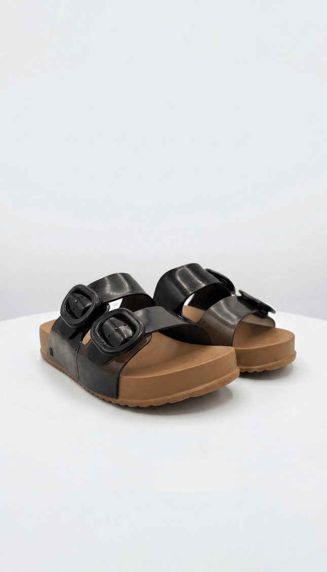 Sandalias Melissa Con Correa Café - Bari, los mejores trajes de baño y Bikinis. Diseño y tecnología juntos.
