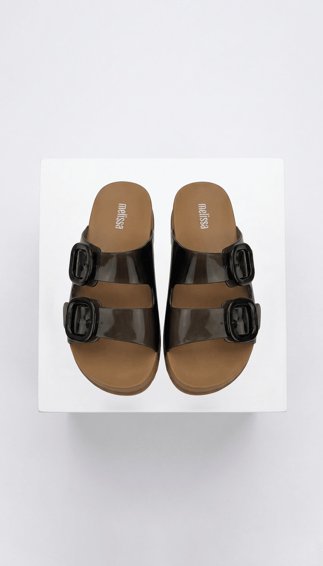 Sandalias Melissa Con Correa Café - Bari, los mejores trajes de baño y Bikinis. Diseño y tecnología juntos.