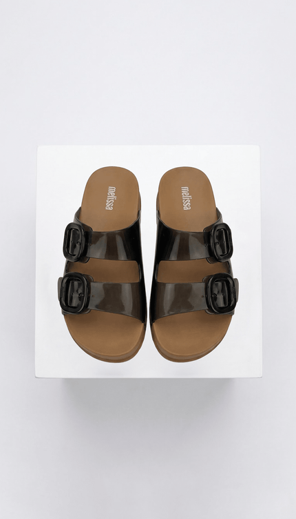 Sandalias Melissa Con Correa Café - Bari, los mejores trajes de baño y Bikinis. Diseño y tecnología juntos.