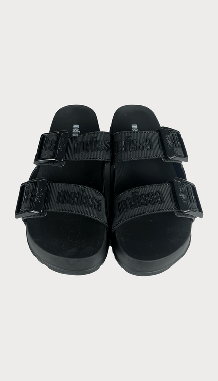 Sandalias Melissa Negras - Bari, los mejores trajes de baño y Bikinis. Diseño y tecnología juntos.