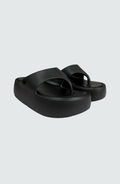 Sandalias Melissa Negras Pata de Gallo con Plataforma - Bari, los mejores trajes de baño y Bikinis. Diseño y tecnología juntos.