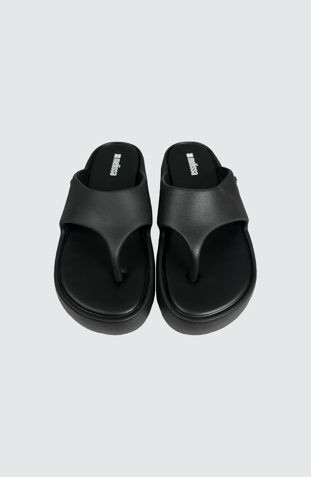 Sandalias Melissa Negras Pata de Gallo con Plataforma - Bari, los mejores trajes de baño y Bikinis. Diseño y tecnología juntos.