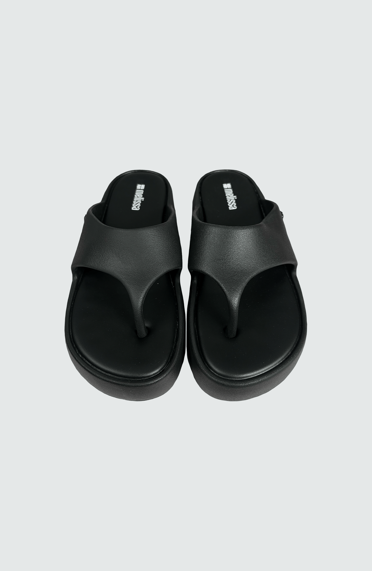 Sandalias Melissa Negras Pata de Gallo con Plataforma - Bari, los mejores trajes de baño y Bikinis. Diseño y tecnología juntos.