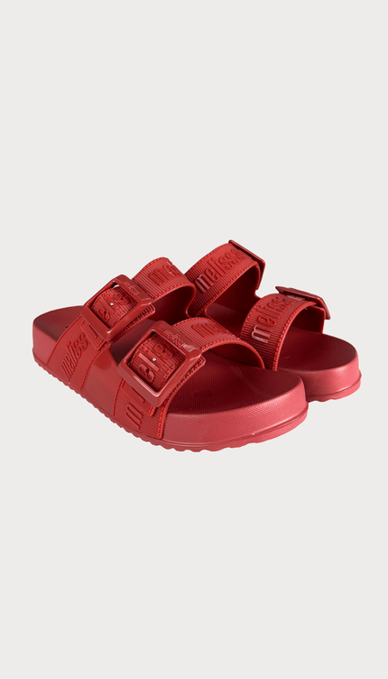 Sandalias Melissa Rojas - Bari, los mejores trajes de baño y Bikinis. Diseño y tecnología juntos.
