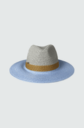 Sombrero Azul Ala Corta - Bari, los mejores trajes de baño y Bikinis. Diseño y tecnología juntos.