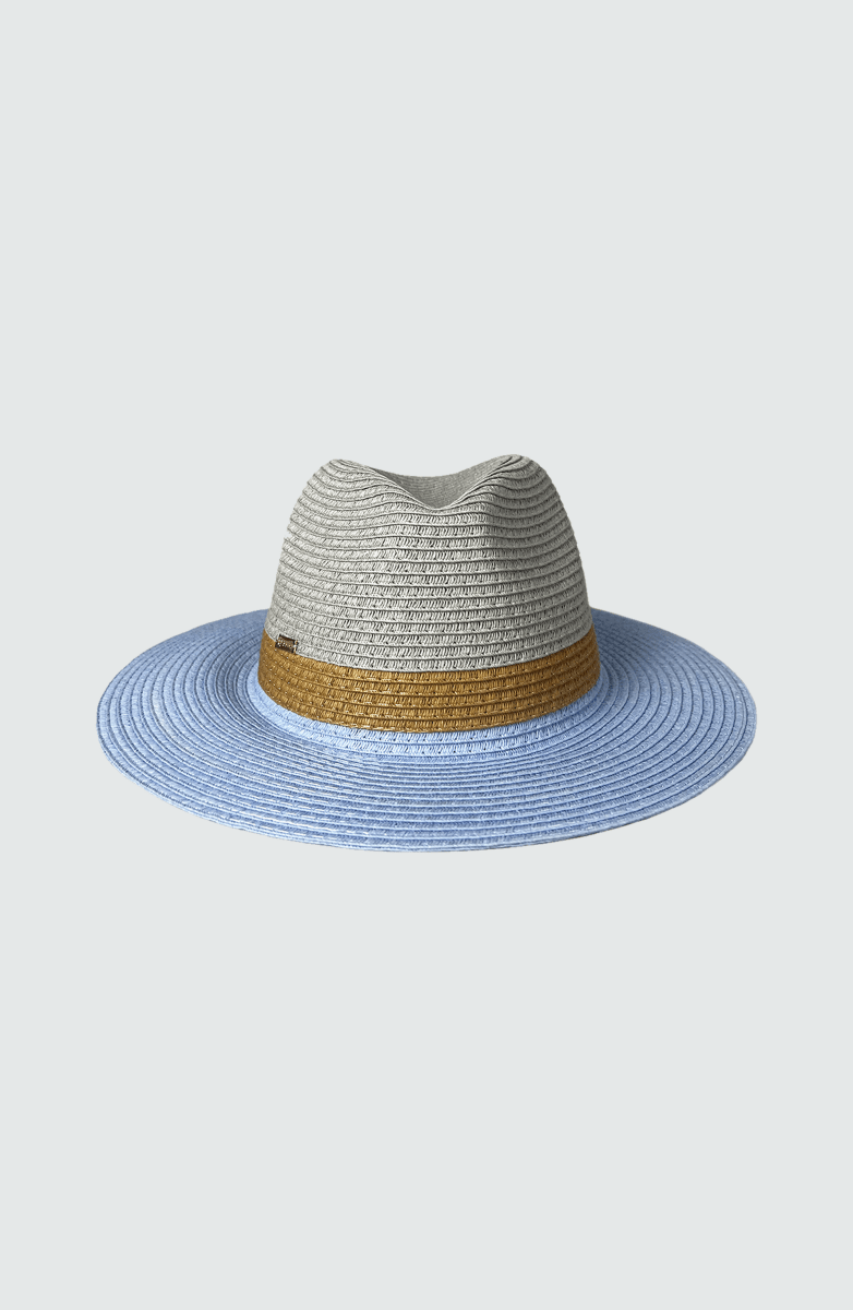 Sombrero Azul Ala Corta - Bari, los mejores trajes de baño y Bikinis. Diseño y tecnología juntos.