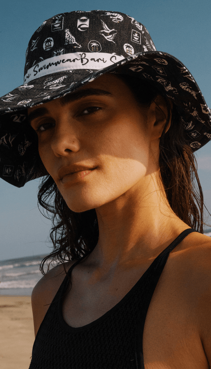 Sombrero Jaguar Notte, Colección LImoncello - Bari, los mejores trajes de baño y Bikinis. Diseño y tecnología juntos.