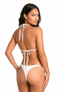 Tanga Blanca, Colección Alquimia - Bari, los mejores trajes de baño y Bikinis. Diseño y tecnología juntos.