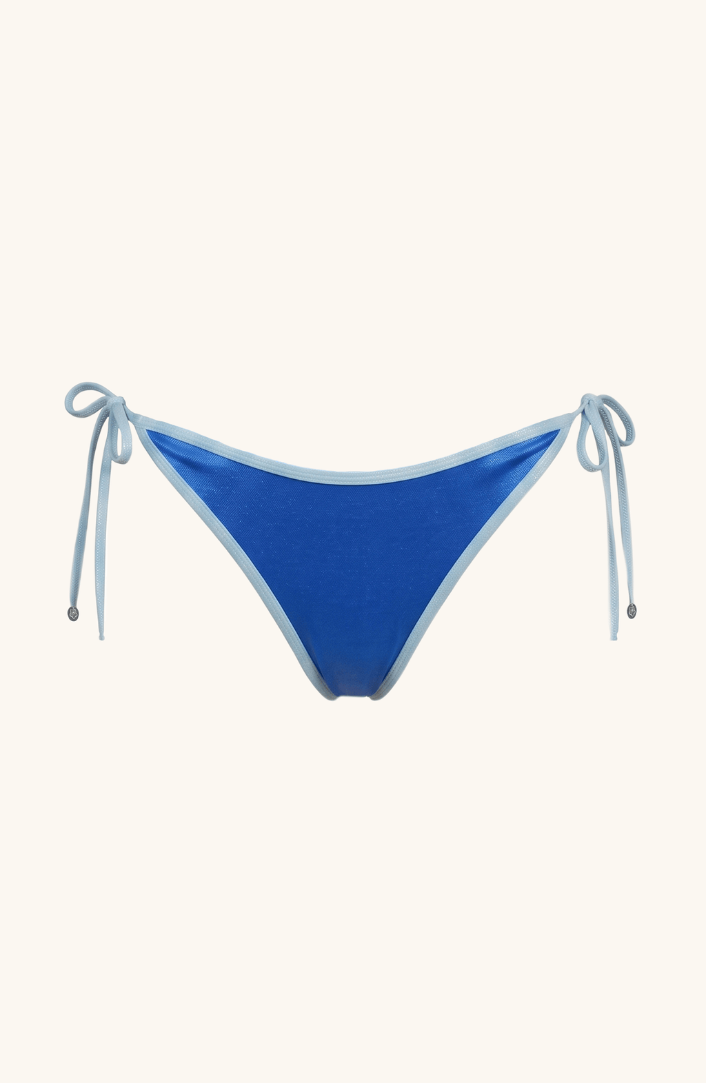 Tanga de Bikini Azul , Colección Alquimia - Bari, los mejores trajes de baño y Bikinis. Diseño y tecnología juntos.