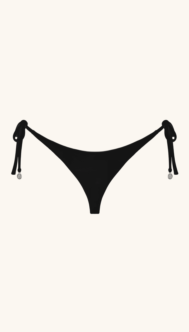 Tanga Negra, Colección Alquimia - Bari, los mejores trajes de baño y Bikinis. Diseño y tecnología juntos.