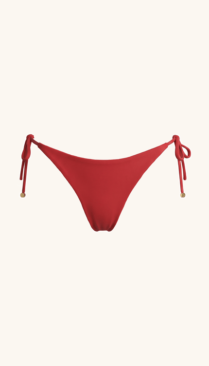 Tanga Roja, Colección Alquimia - Bari, los mejores trajes de baño y Bikinis. Diseño y tecnología juntos.