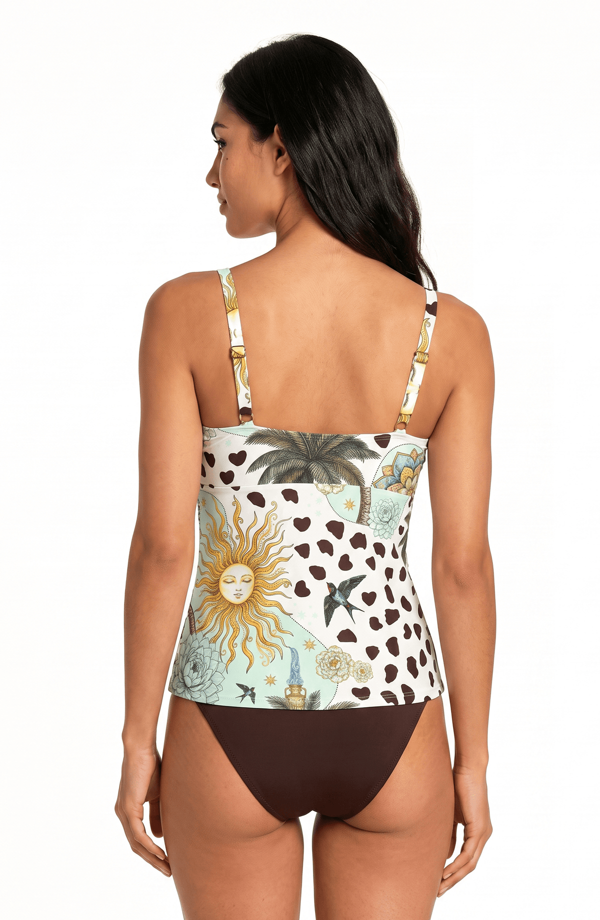Tankini con Panty , Colección Alquimia - Bari, los mejores trajes de baño y Bikinis. Diseño y tecnología juntos.