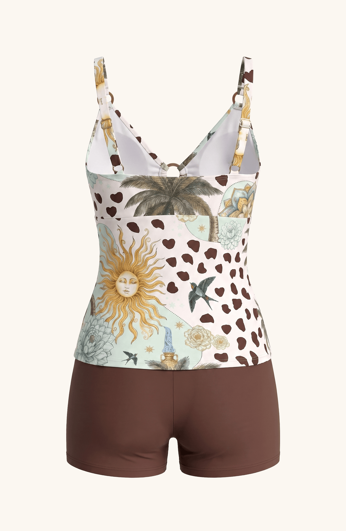 Tankini con Short, Colección Alquimia - Bari, los mejores trajes de baño y Bikinis. Diseño y tecnología juntos.