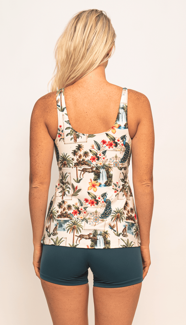 Tankini con Short , Colección ODISEA - Bari, los mejores trajes de baño y Bikinis. Diseño y tecnología juntos.