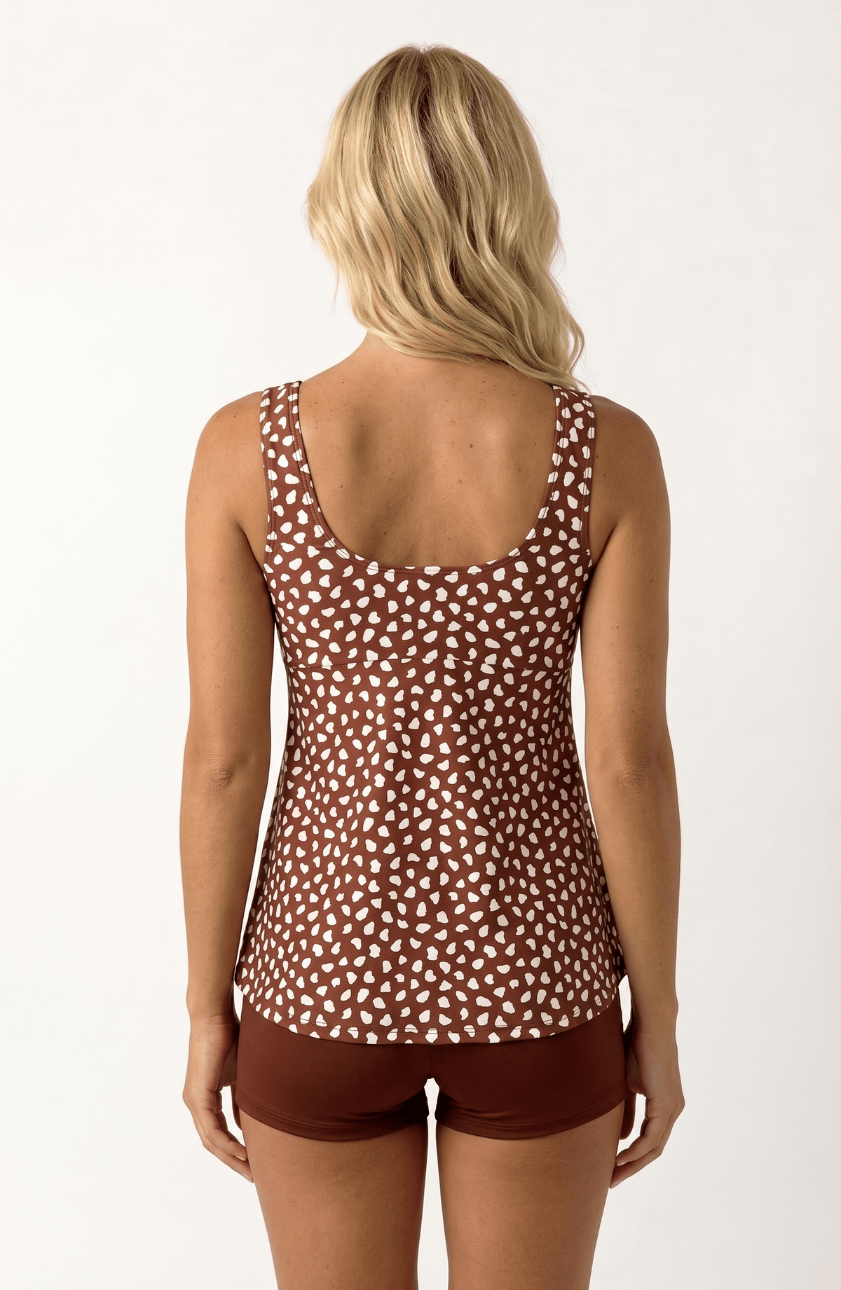 Tankini con short Safari, Colección ODISEA - Bari, los mejores trajes de baño y Bikinis. Diseño y tecnología juntos.