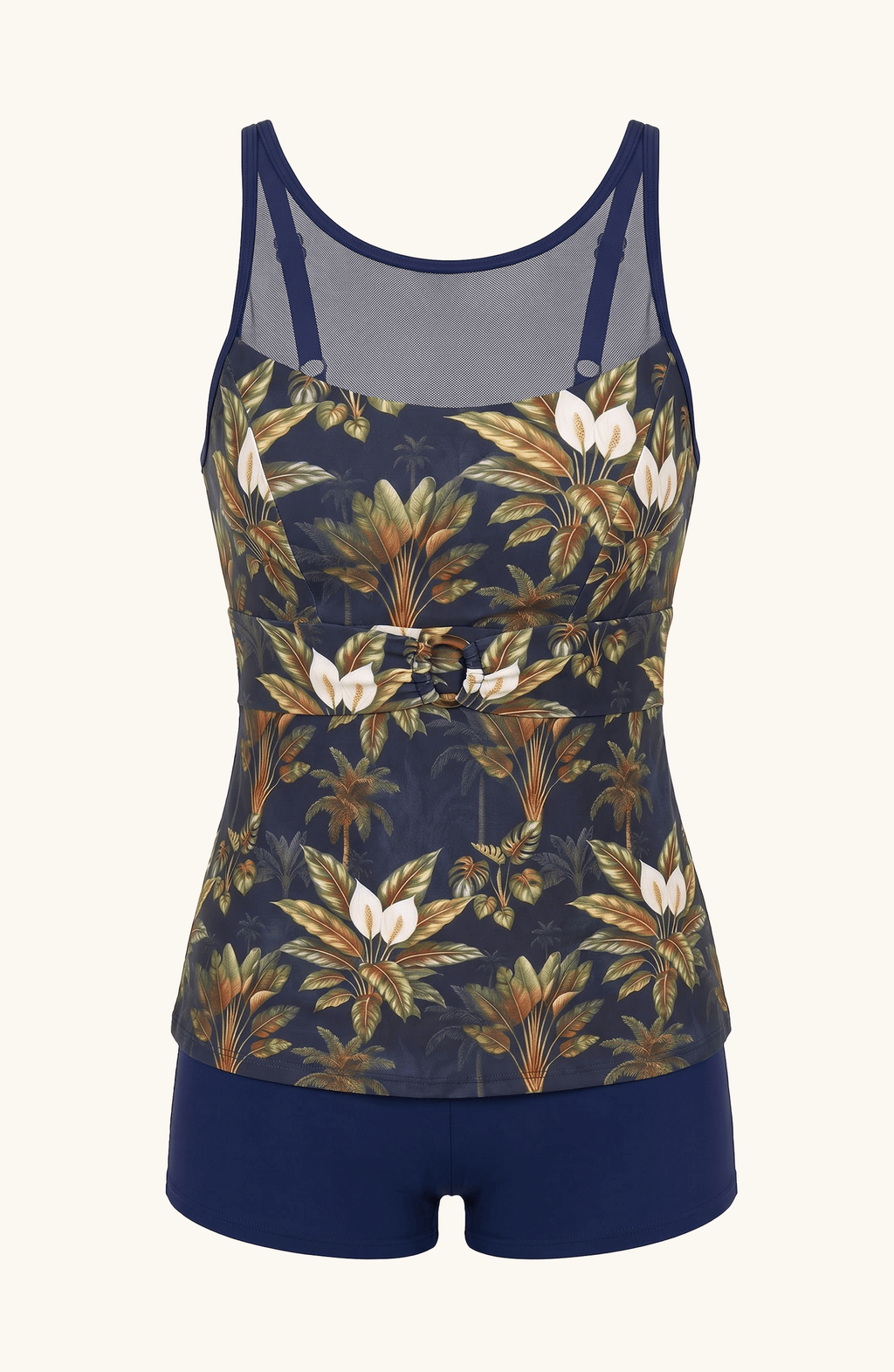 Tankini con Short Selva , Colección ODISEA - Bari, los mejores trajes de baño y Bikinis. Diseño y tecnología juntos.