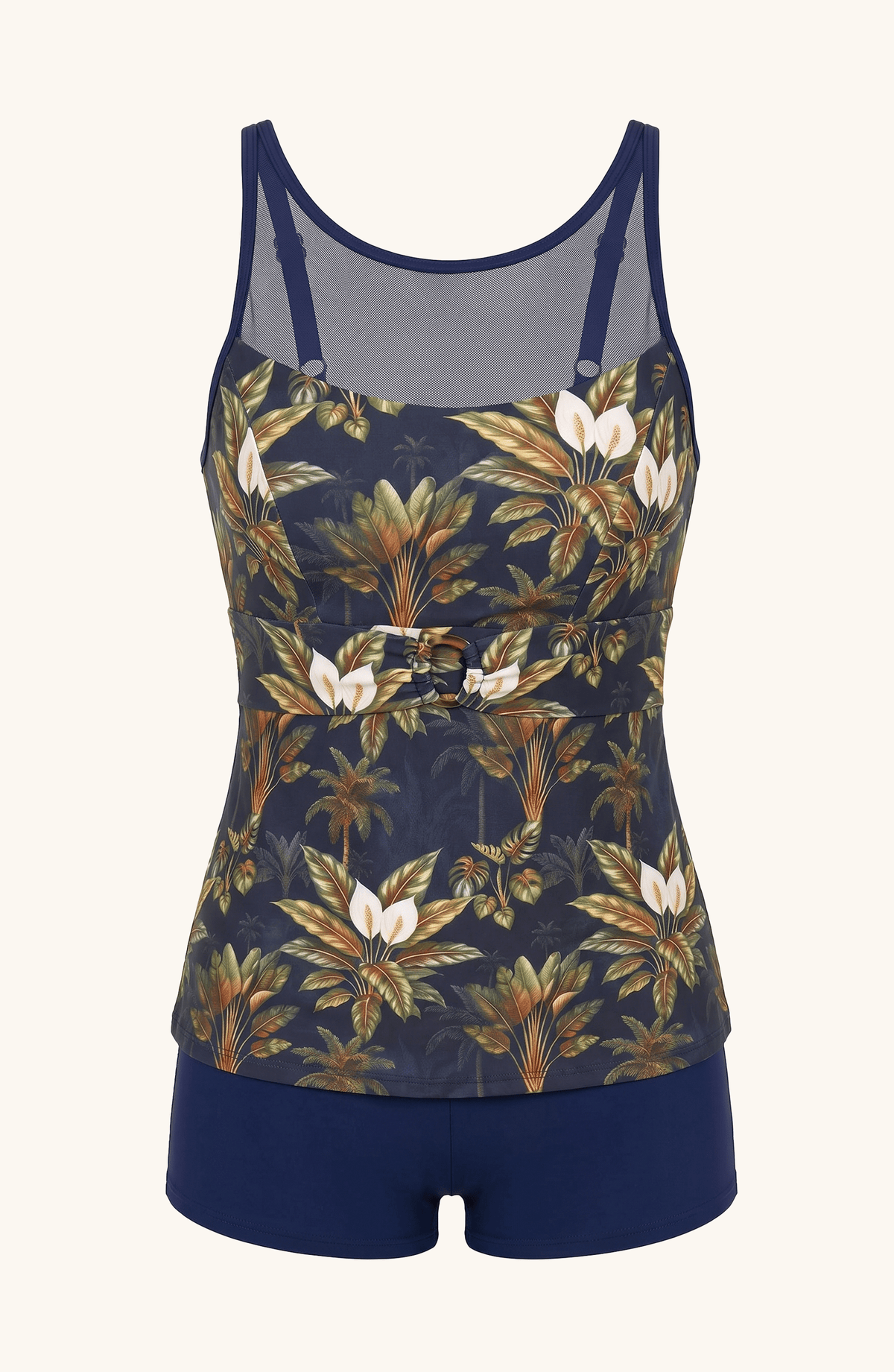 Tankini con Short Selva , Colección ODISEA - Bari, los mejores trajes de baño y Bikinis. Diseño y tecnología juntos.
