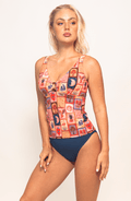 Tankini Panty, Colección Alma Frutal - Bari, los mejores trajes de baño y Bikinis. Diseño y tecnología juntos.