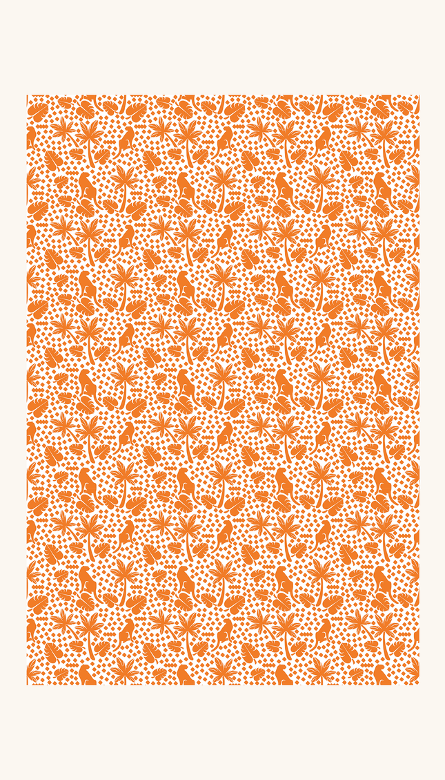 Toalla Reversible , Colección ALMA FRUTAL - Bari, los mejores trajes de baño y Bikinis. Diseño y tecnología juntos.