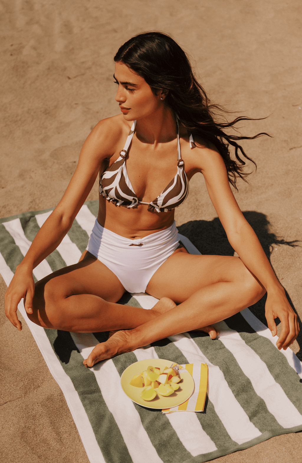 Top de Bikini Animal Print, Colección ODISEA - Bari, los mejores trajes de baño y Bikinis. Diseño y tecnología juntos.