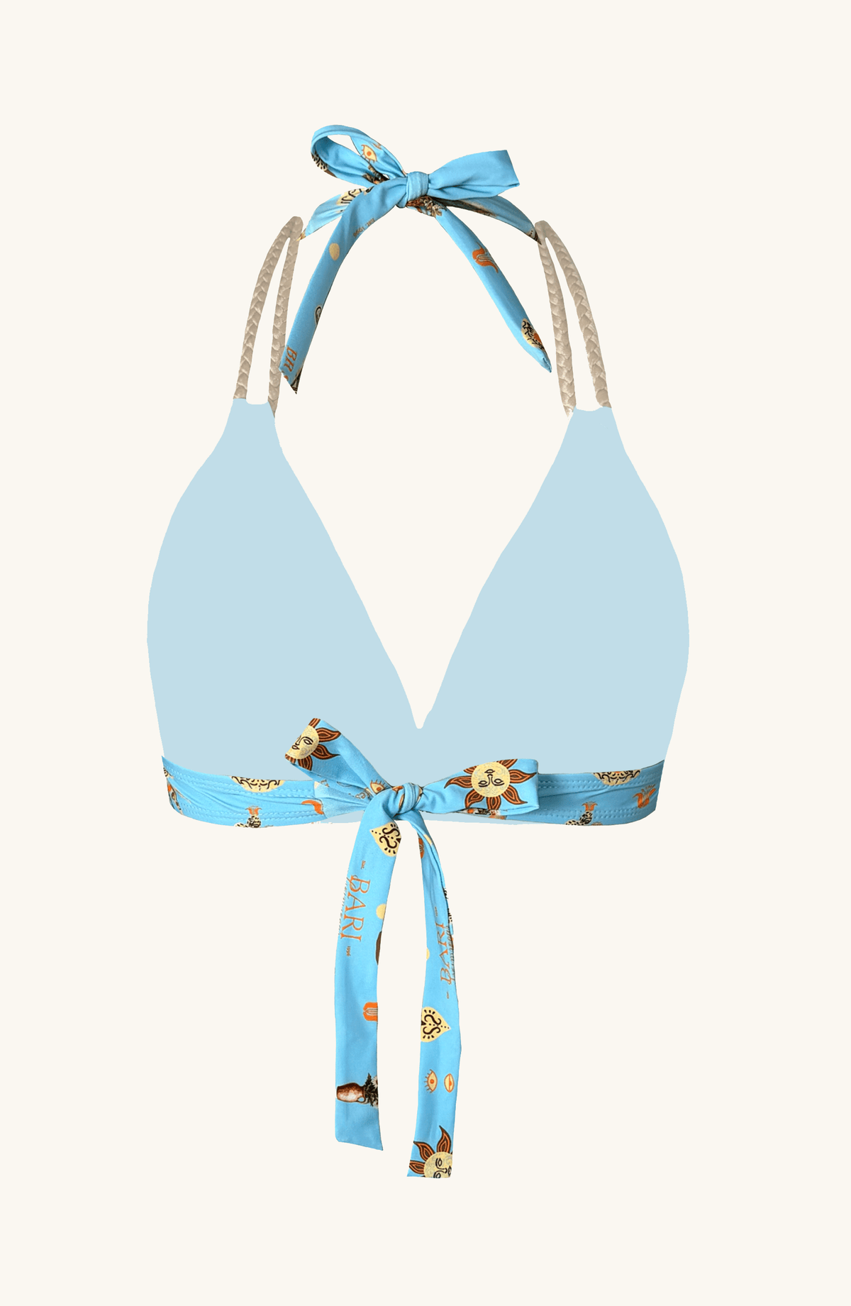 Top de Bikini Campirano , Colección ODISEA - Bari, los mejores trajes de baño y Bikinis. Diseño y tecnología juntos.