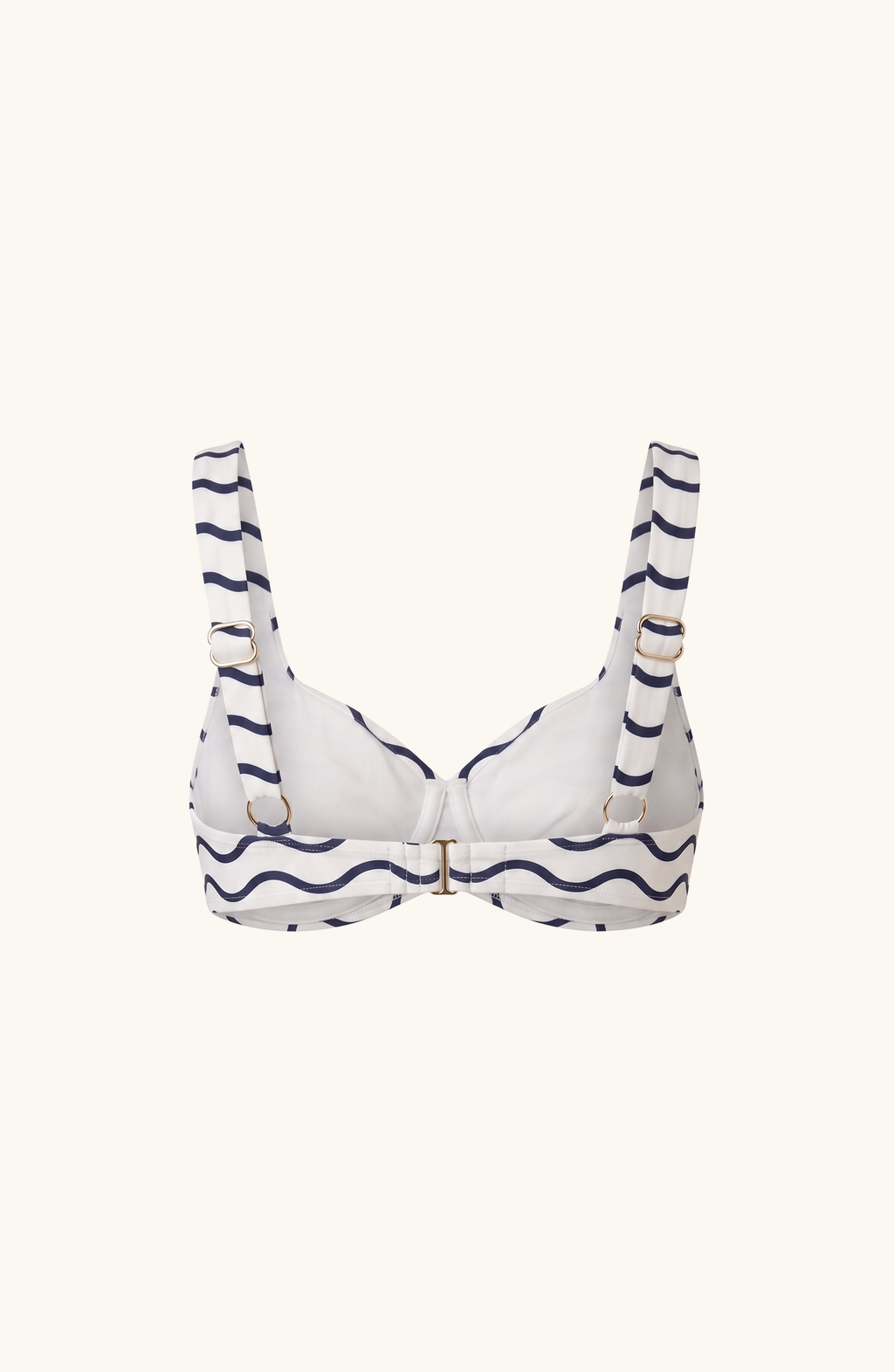 Top de Bikini con Varilla Olas, Colección ODISEA - Bari, los mejores trajes de baño y Bikinis. Diseño y tecnología juntos.