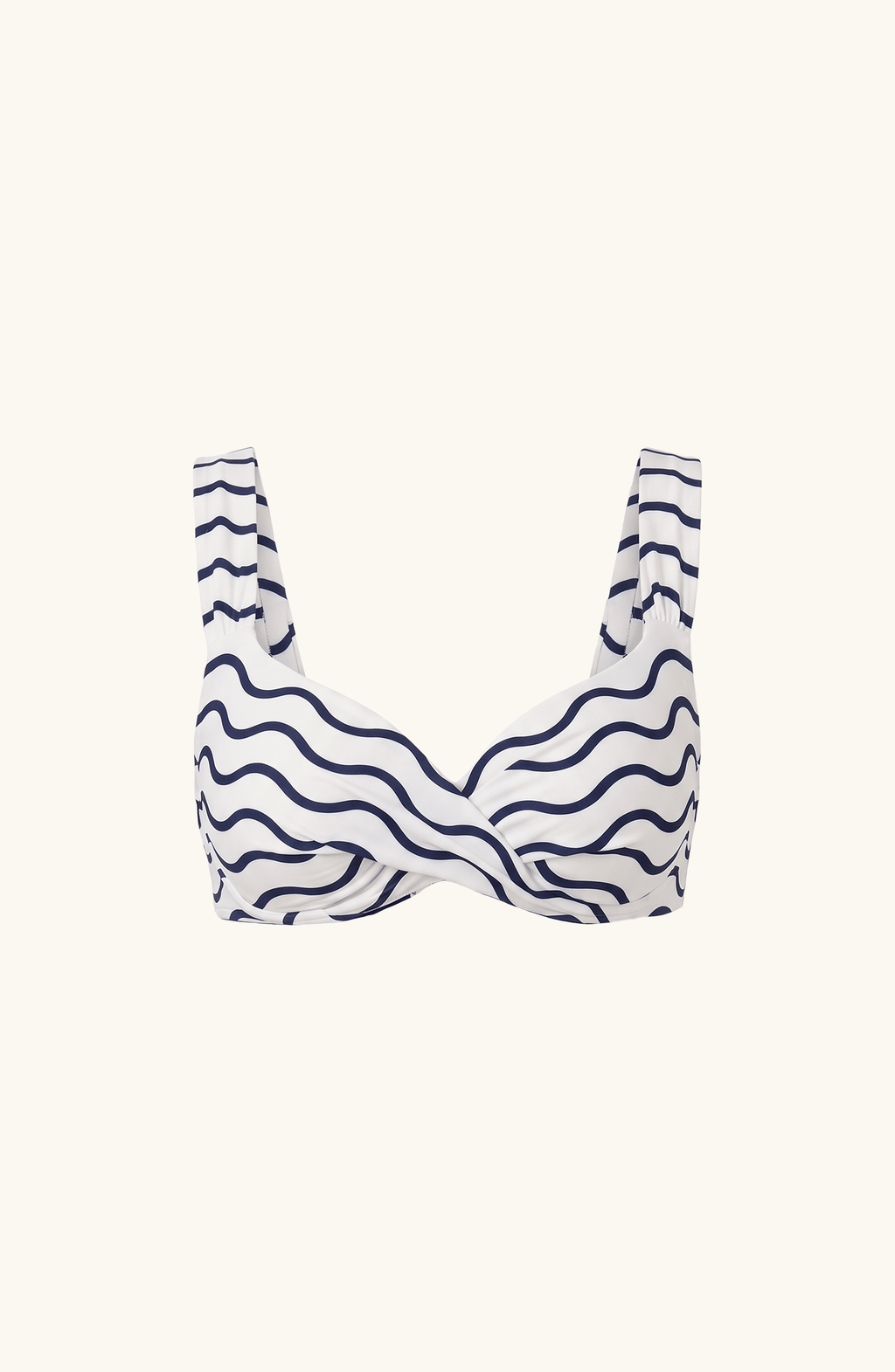 Top de Bikini con Varilla Olas, Colección ODISEA - Bari, los mejores trajes de baño y Bikinis. Diseño y tecnología juntos.