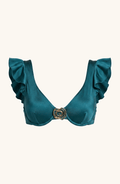 Top de Bikini Jade, Colección Alquimia - Bari, los mejores trajes de baño y Bikinis. Diseño y tecnología juntos.
