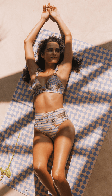 Top de Bikini Mystic Journey Olanes, Colección Pacífico - Bari, los mejores trajes de baño y Bikinis. Diseño y tecnología juntos.