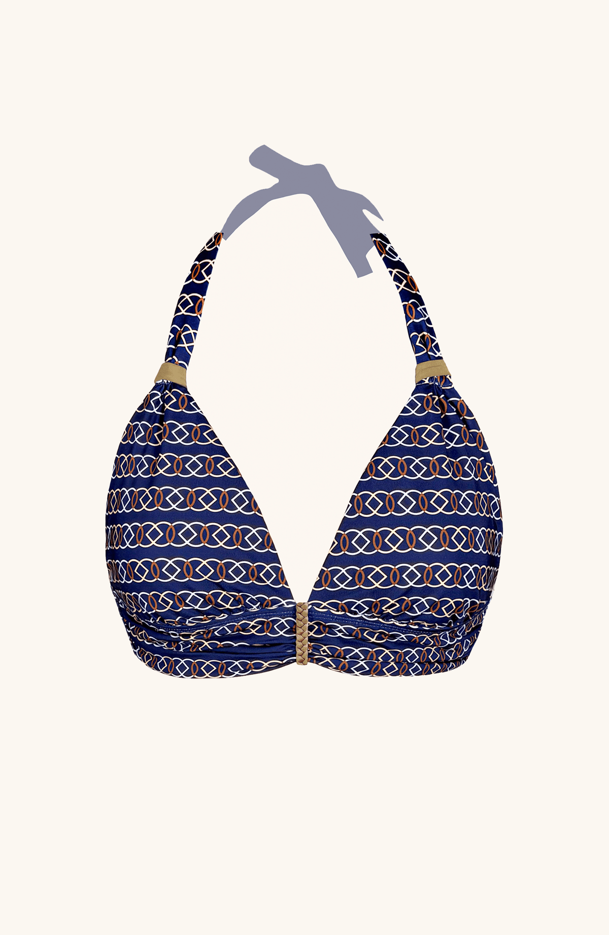 Top de Bikini Nautical Knots, Colección Alma Frutal - Bari, los mejores trajes de baño y Bikinis. Diseño y tecnología juntos.