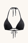 Top de Bikini Negro, Colección Alquimia - Bari, los mejores trajes de baño y Bikinis. Diseño y tecnología juntos.