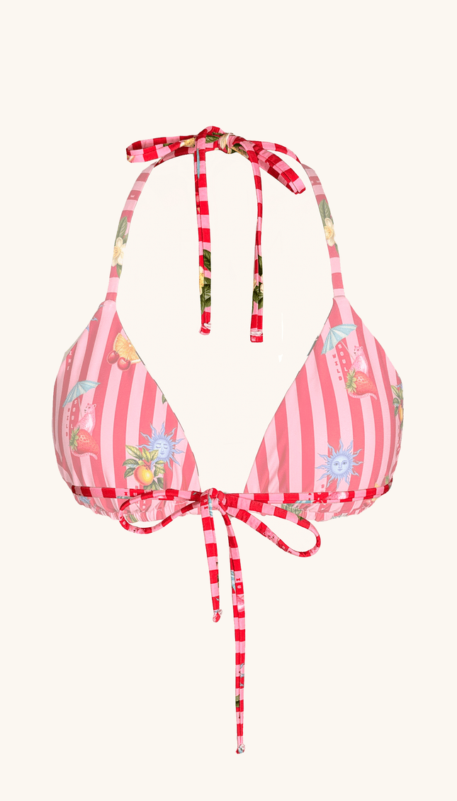 Top de Bikini Reversible , Colección Alma Frutal - Bari, los mejores trajes de baño y Bikinis. Diseño y tecnología juntos.