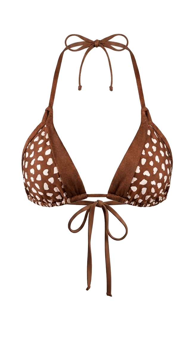 Top de Bikini Safari, Colección ODISEA - Bari, los mejores trajes de baño y Bikinis. Diseño y tecnología juntos.