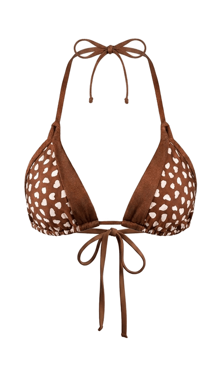 Top de Bikini Safari, Colección ODISEA - Bari, los mejores trajes de baño y Bikinis. Diseño y tecnología juntos.