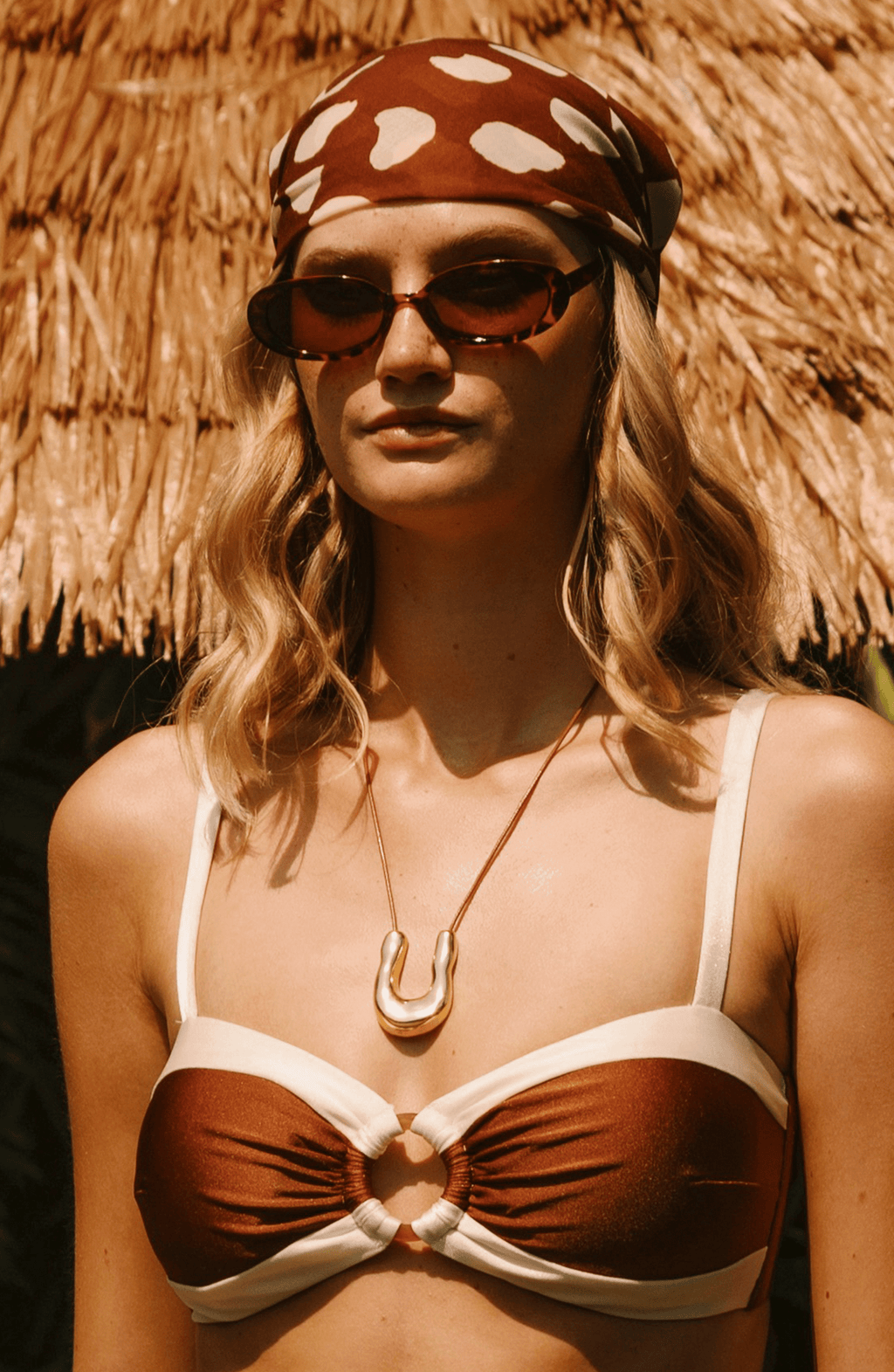 Top de Bikini Safari , Colección ODISEA - Bari, los mejores trajes de baño y Bikinis. Diseño y tecnología juntos.