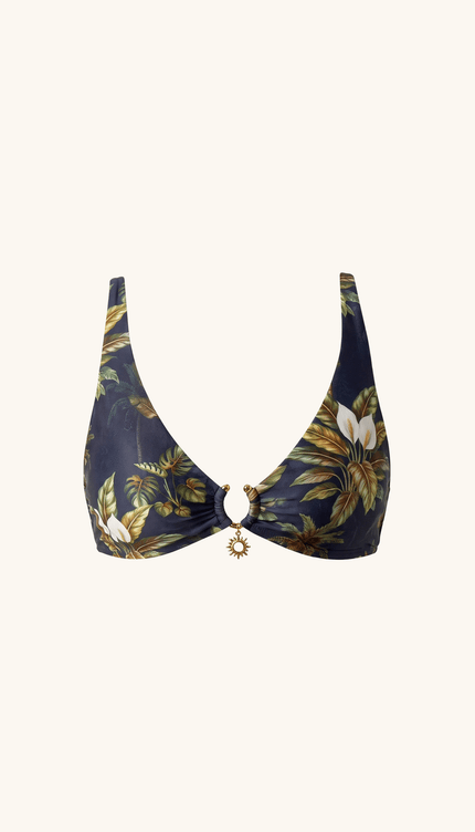 Top de Bikini Selva, Colección ODISEA - Bari, los mejores trajes de baño y Bikinis. Diseño y tecnología juntos.
