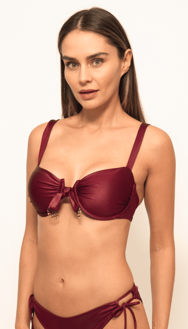 Top de Bikini Spiriti Colorati , Colección Limoncello - Bari, los mejores trajes de baño y Bikinis. Diseño y tecnología juntos.