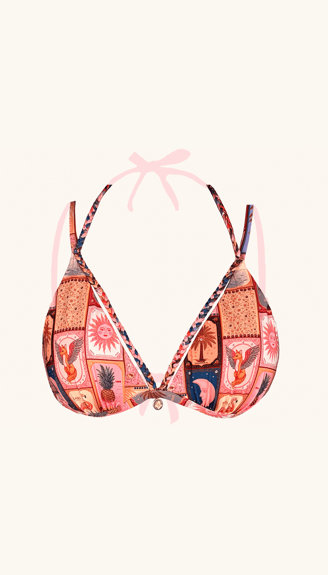 Top de Bikini Tarot , Colección Alma Frutal - Bari, los mejores trajes de baño y Bikinis. Diseño y tecnología juntos.