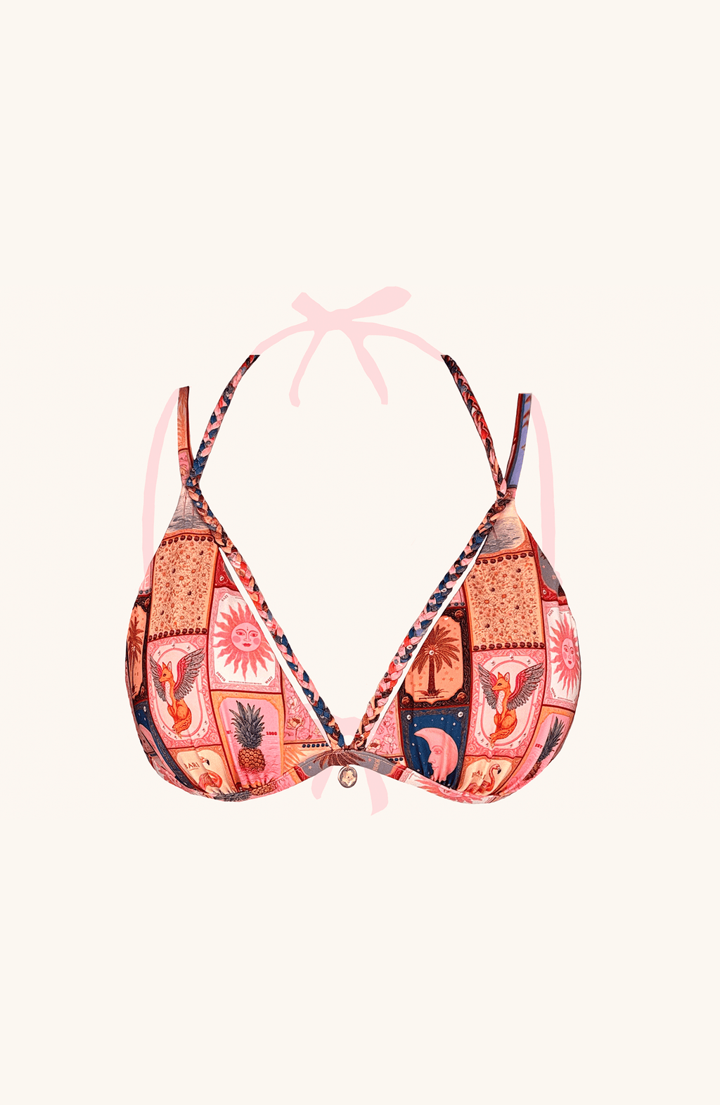 Top de Bikini Tarot , Colección Alma Frutal - Bari, los mejores trajes de baño y Bikinis. Diseño y tecnología juntos.