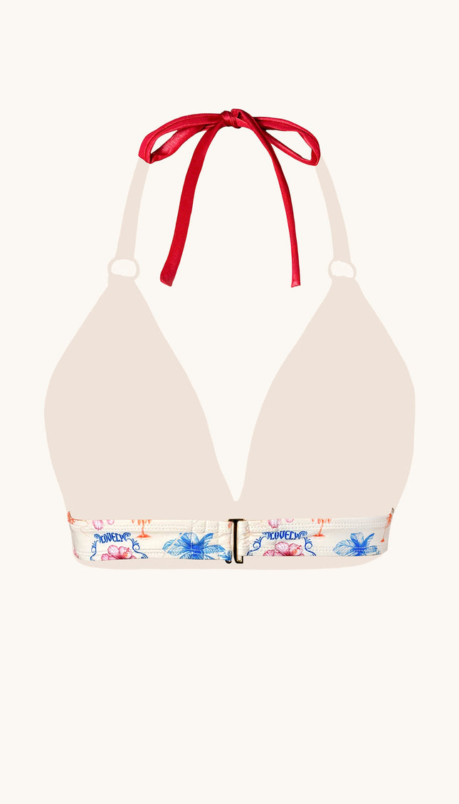 Top de Bikini Tropical , Colección Alma Frutal - Bari, los mejores trajes de baño y Bikinis. Diseño y tecnología juntos.