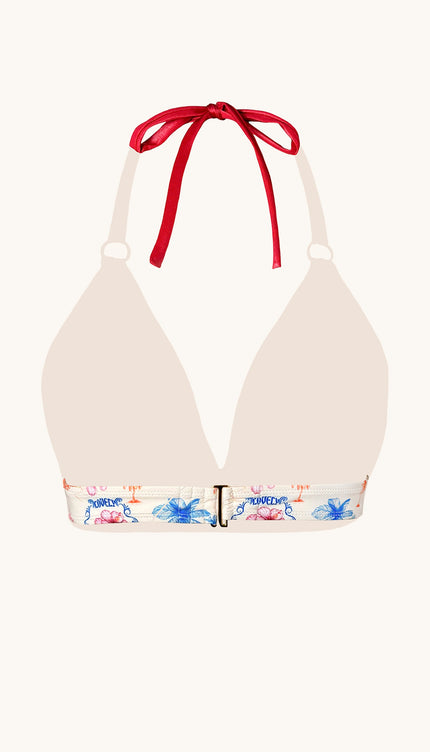 Top de Bikini Tropical , Colección Alma Frutal - Bari, los mejores trajes de baño y Bikinis. Diseño y tecnología juntos.