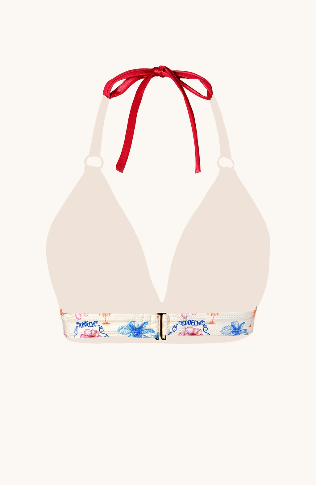 Top de Bikini Tropical , Colección Alma Frutal - Bari, los mejores trajes de baño y Bikinis. Diseño y tecnología juntos.