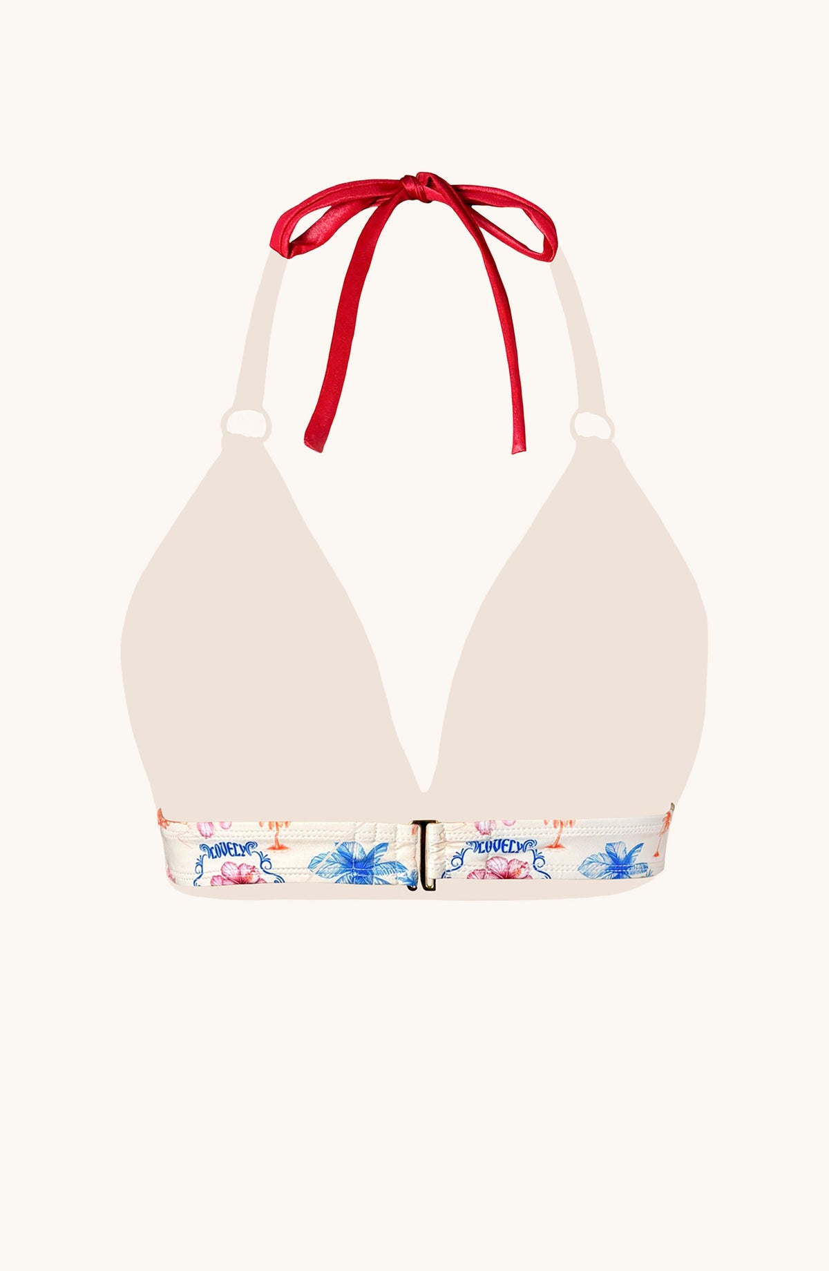 Top de Bikini Tropical , Colección Alma Frutal - Bari, los mejores trajes de baño y Bikinis. Diseño y tecnología juntos.