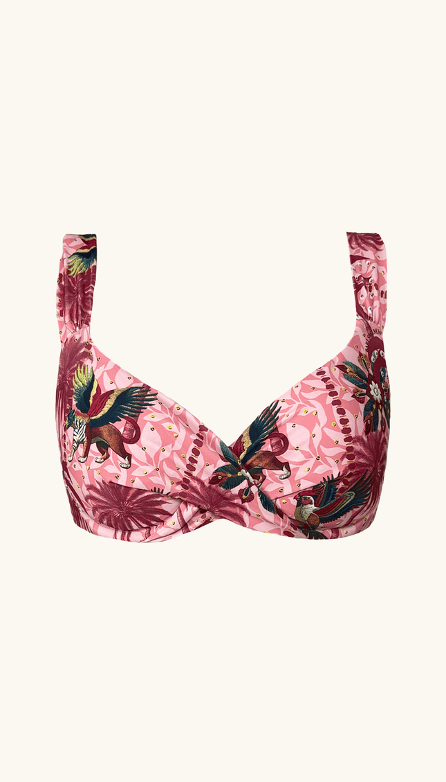 Top de Bikini Varilla Spiriti Colorati, Colección Limoncello - Bari, los mejores trajes de baño y Bikinis. Diseño y tecnología juntos.