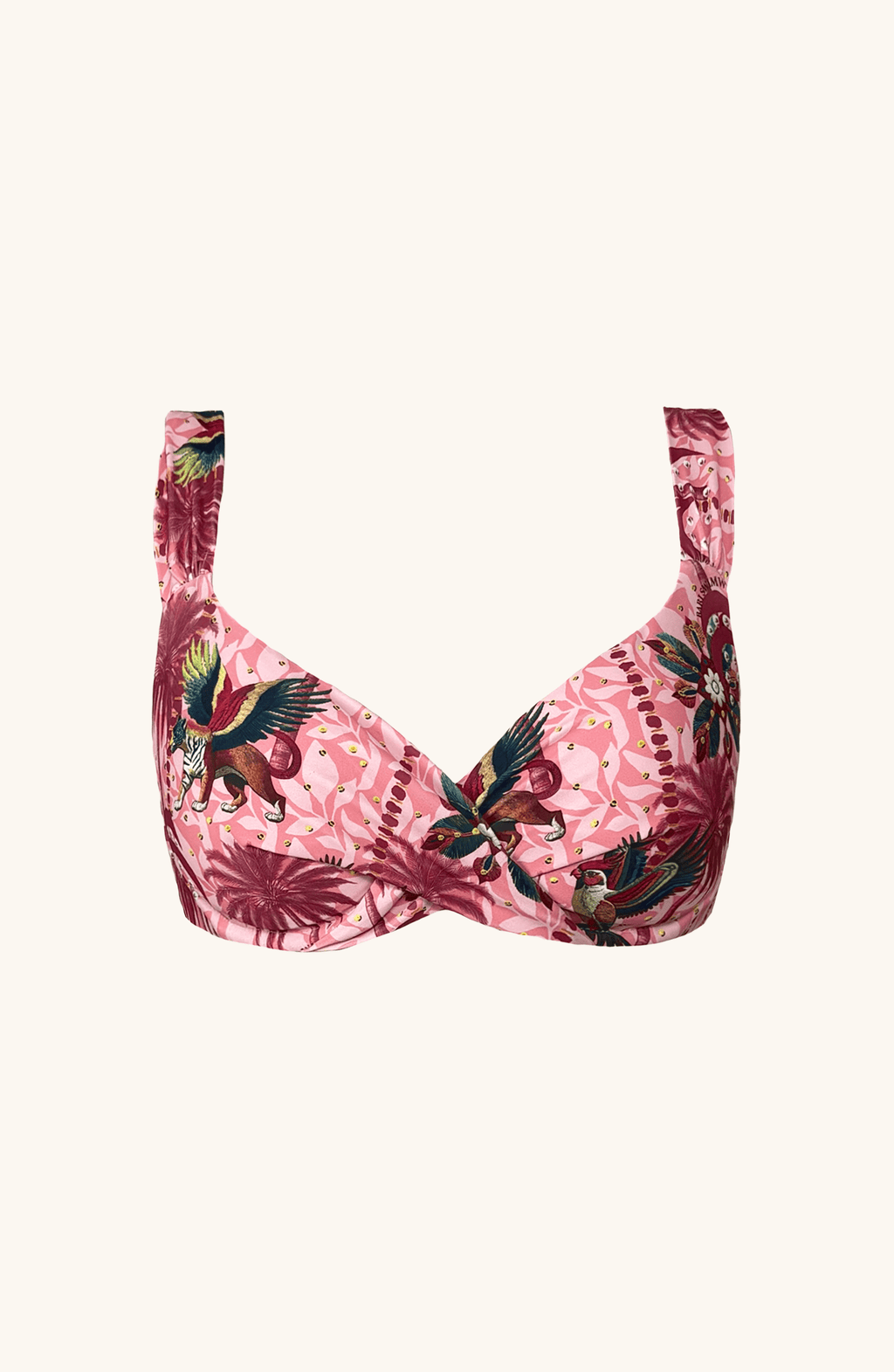 Top de Bikini Varilla Spiriti Colorati, Colección Limoncello - Bari, los mejores trajes de baño y Bikinis. Diseño y tecnología juntos.
