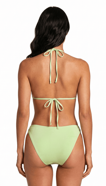 Top de Bikini Verde, Colección Alquimia - Bari, los mejores trajes de baño y Bikinis. Diseño y tecnología juntos.